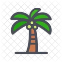 Coconut Tree Palm Tree Beach Icon