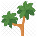 Coconut Beach Arecaceae Icon