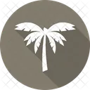 Coconut Tree Wave Icon