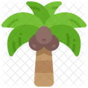 Coconut Tree Tropical Palm Icon