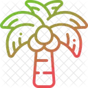 Coconut Tree Tropical Icon