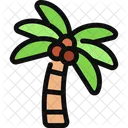Coconut Tree Palm Tree Summer Icon