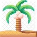 Coconut Tree Beach Palm Tree Icon