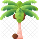 Coconut Tree Beach Palm Tree Icon