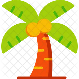 Coconut Tree Summer  Icon