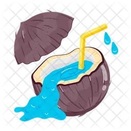 Coconut Water  Icon