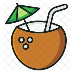 Coconut Water  Icon