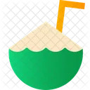 코코넛 워터  아이콘