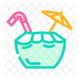 Coconut Water  Icon