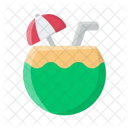 Coconut Water  Icon