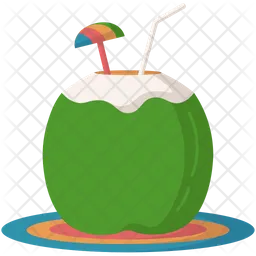 Coconut Water  Icon