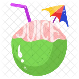 Coconut Water  Icon