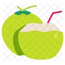 Coconut Fruit Healthy Icon