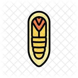 Cocoon Pupa Business  Icon