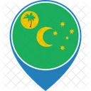 Cocos Keeling Islands Icon
