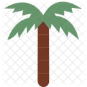 Cocotier Arbre Tropical Palmier Icône