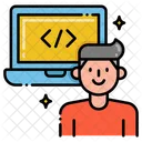 Cocre Man Coder Programmer Icon