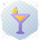 Coctel Bebida Logotipo Icono