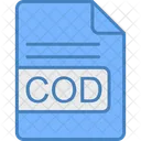 Cod File Format Icon