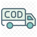 Cod Cash On Delivery Shipping Icon