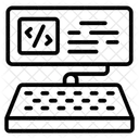 Codage Programmation Developpement Icône