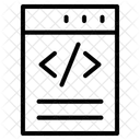 Codage Icône