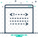 Backend Codage Developpement Icône