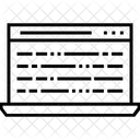 Codage Programmation Source Icône
