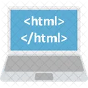 Codage Html Html Div Icône