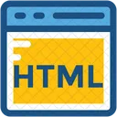 Web Developpement HTML Icône