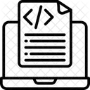 Script De Codage Programmation Logiciel Icône