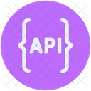 API Application Programmation Icône