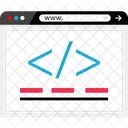 Code Web Development Icon