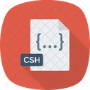 코드 Csh 코딩 아이콘