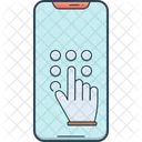 Code Keypad Hand Icon