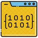 Code Binary Code Web Coding Icon