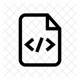 Code Icon - Download in Line Style
