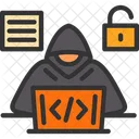 Code Computer Cyber Icon