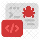 Code Bug Virus Icon