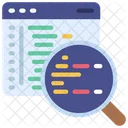 Code Analysis Code Review Icon