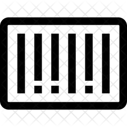 Code à barre  Icône