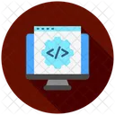 Code Base Software Development Icon