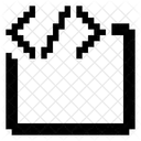 Code Block Multipurpose Pixel Icon