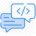 Code chat  Icon