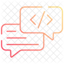 Code chat  Icon