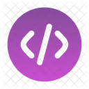 Code Circle Icon