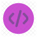 Code Circle Icon