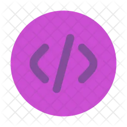 Code circle  Icon