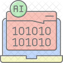 Code de programmation IA  Icône