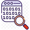 Code de recherche  Icône